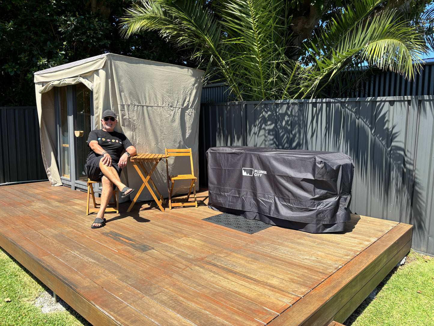 Outdoor Plunge Cover